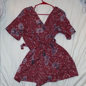 Floral romper
